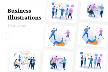 Business Illustration Pack