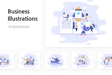 Business Illustration Pack