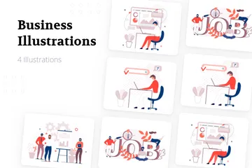 Business Illustration Pack