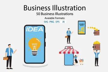 Business Illustration Pack