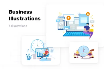 Business Illustration Pack