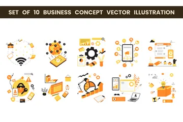 Business Illustration Pack