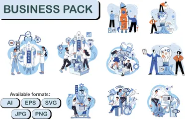 Business Illustration Pack