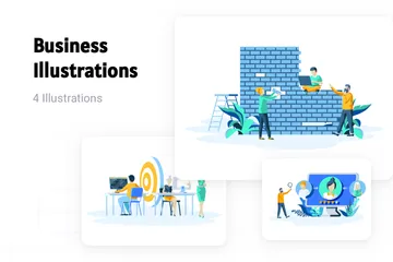 Business Illustration Pack