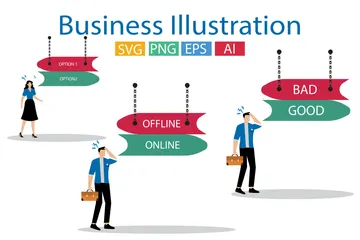 Business Illustration Pack