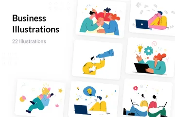 Business Illustration Pack