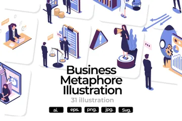 Business Illustration Pack