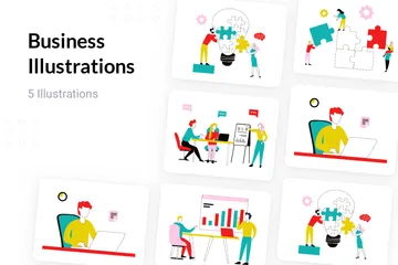 Business Illustration Pack