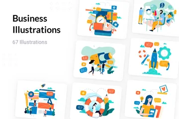 Business Illustration Pack