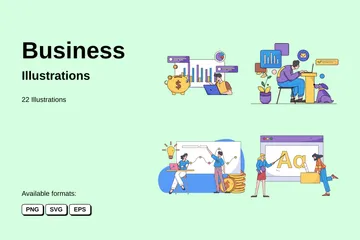 Business Illustration Pack