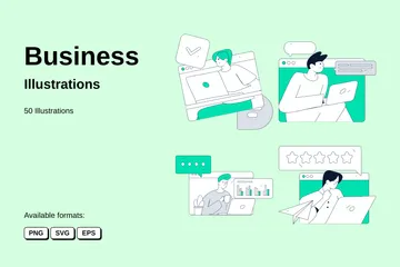 Business Illustration Pack