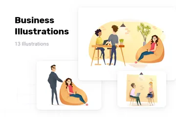 Business Illustration Pack