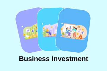 Business Investment Illustration Pack