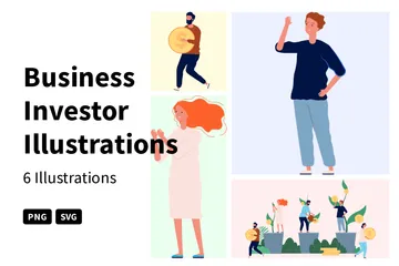 Business Investor Illustration Pack