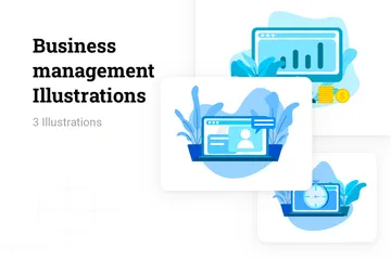 Business Management Illustration Pack