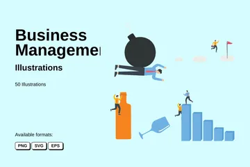 Business Management Illustration Pack