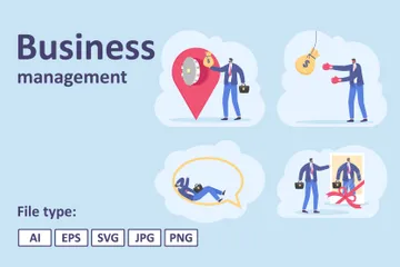 Business Management Illustration Pack