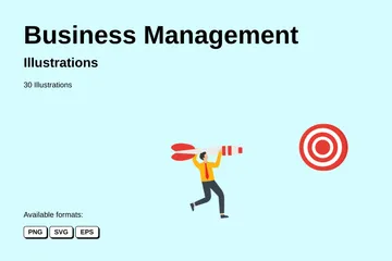 Business Management Illustration Pack