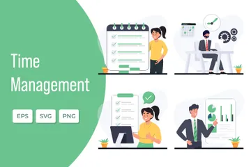 Business Management Illustration Pack