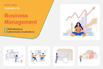 Business Management Illustration Pack