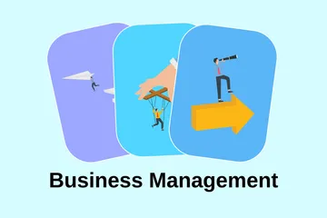 Business Management Illustration Pack