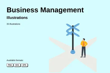 Business Management Illustration Pack