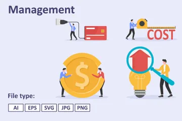 Business Management Illustration Pack