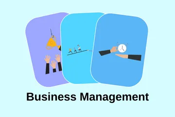 Business Management Illustration Pack