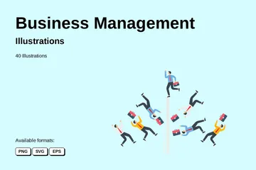 Business Management Illustration Pack