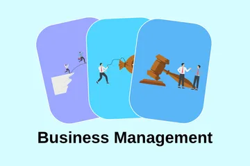 Business Management Illustration Pack