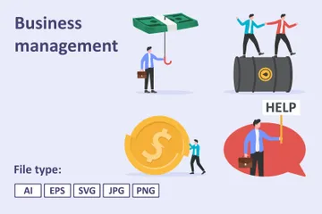 Business Management Illustration Pack