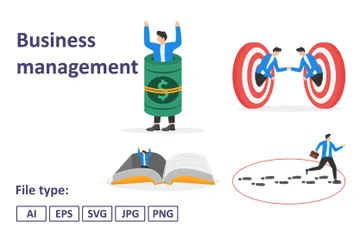 Business Management Illustration Pack