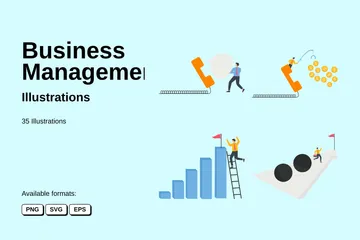 Business Management Illustration Pack