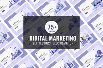 Business Marketing Illustration Pack