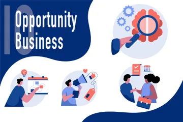 Business Opportunity Illustration Pack