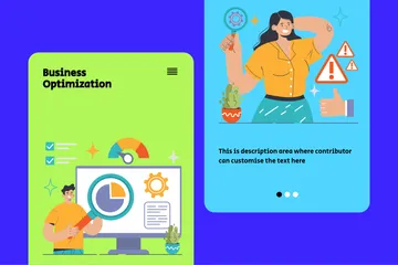 Business Optimization Illustration Pack