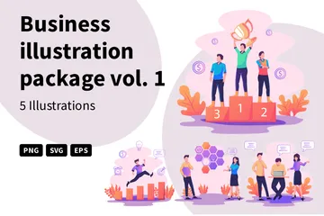 Business Package Vol. 1 Illustration Pack