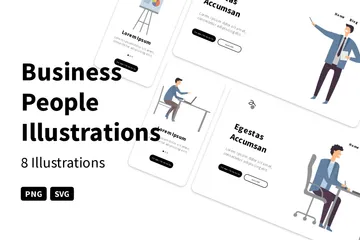 Business People Illustration Pack