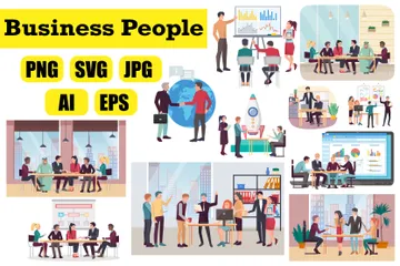 Business People Illustration Pack