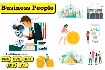 Business People Illustration Pack