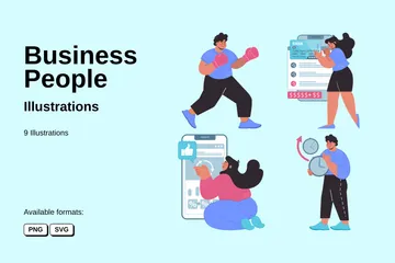 Business People Illustration Pack