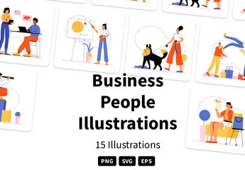 Business People Illustration Pack