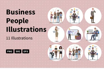 Business People Illustration Pack