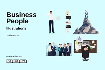 Business People Illustration Pack