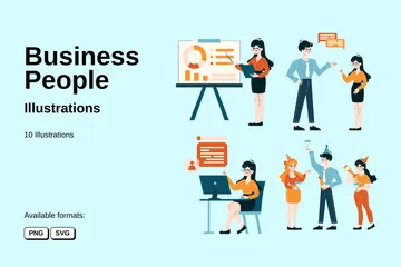 Business People Illustration Pack