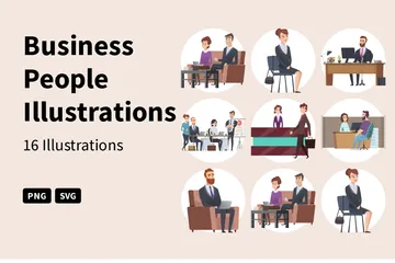 Business People Illustration Pack