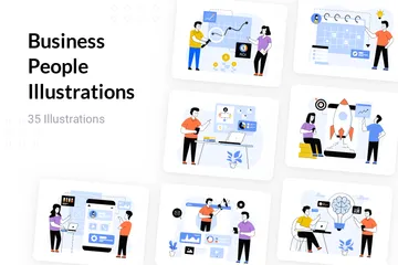 Business People Illustration Pack