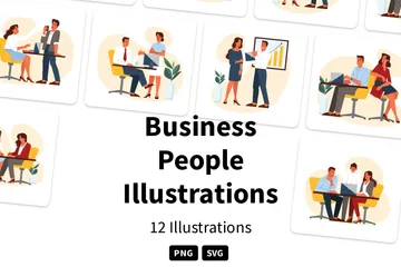 Business People Illustration Pack