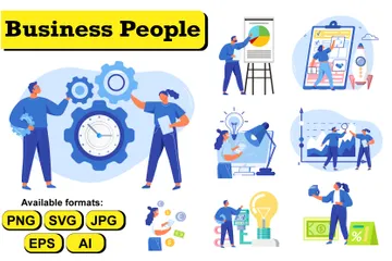 Business People Illustration Pack