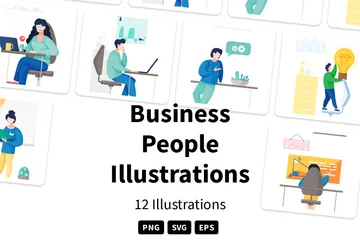 Business People Illustration Pack